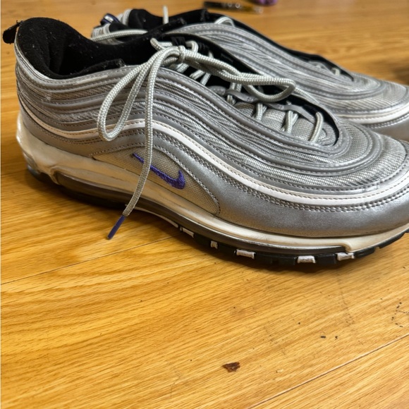 Nike men Air Max 97 Silver Violet - Picture 1 of 2